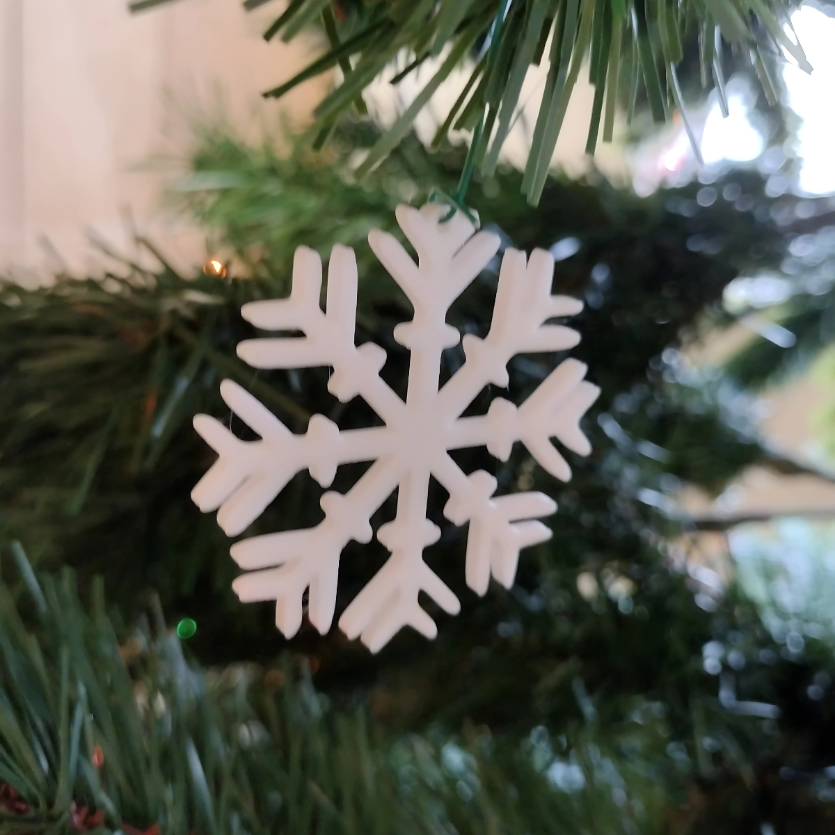 KIT FLOCOS DE NEVE PARA ÁRVORE DE NATAL