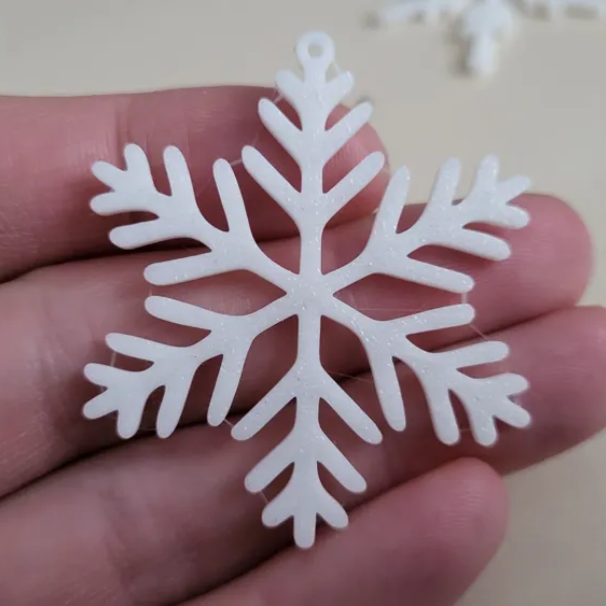 KIT FLOCOS DE NEVE PARA ÁRVORE DE NATAL