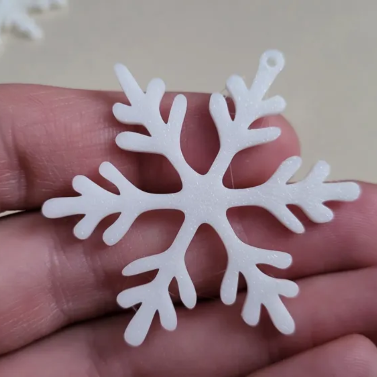 KIT FLOCOS DE NEVE PARA ÁRVORE DE NATAL