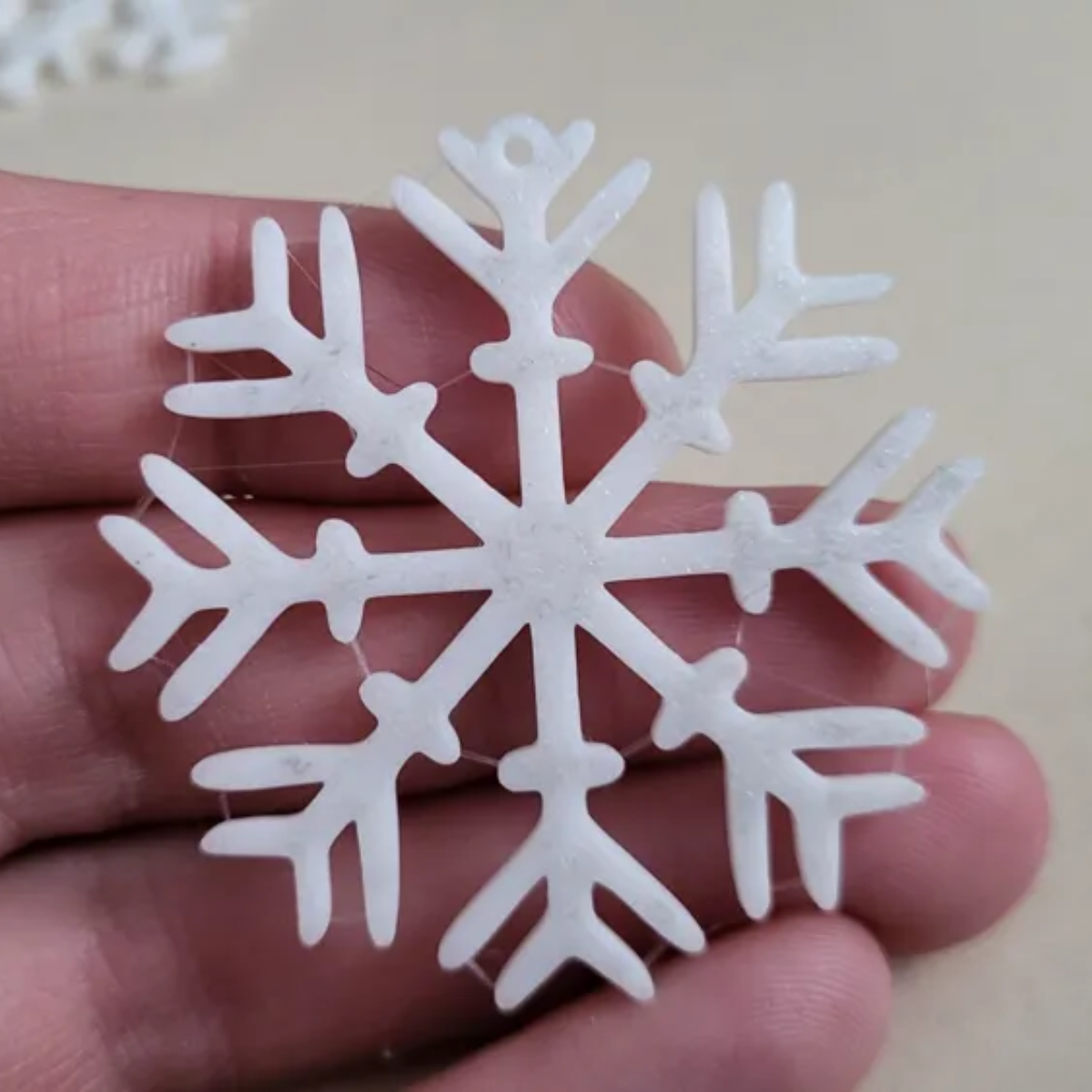 KIT FLOCOS DE NEVE PARA ÁRVORE DE NATAL