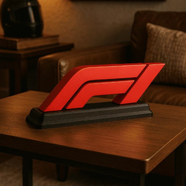 LOGO FORMULA 1 DECORAÇÃO MINIATURA PARA MESA F1