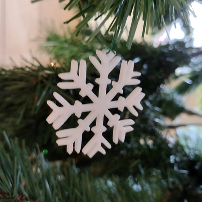 KIT FLOCOS DE NEVE PARA ÁRVORE DE NATAL