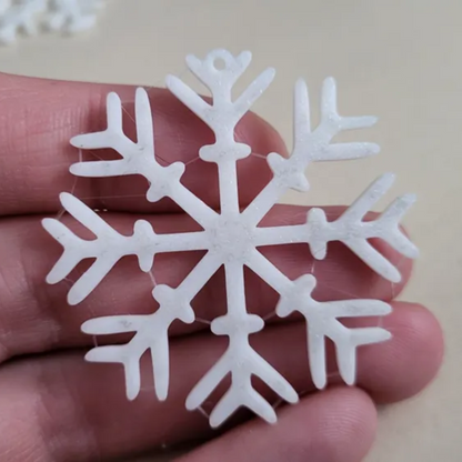KIT FLOCOS DE NEVE PARA ÁRVORE DE NATAL